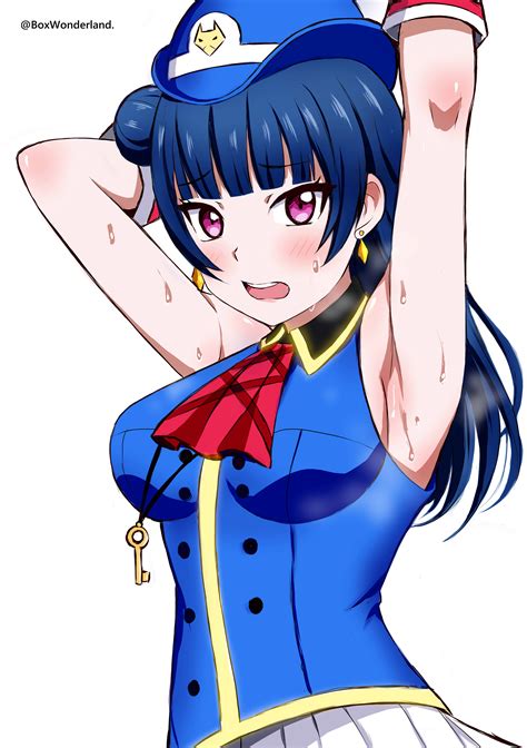 Tsushima Yoshiko Yoshiko Tsushima Love Live Sunshine Image By