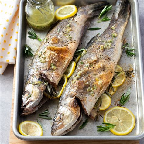 Roasted Branzino With Lemon And Herbs Thecookful