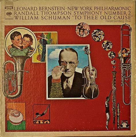 THOMPSON: Symphony No. 2/Wm. SCHUMAN: To Thee Old Cause-NM1970LP