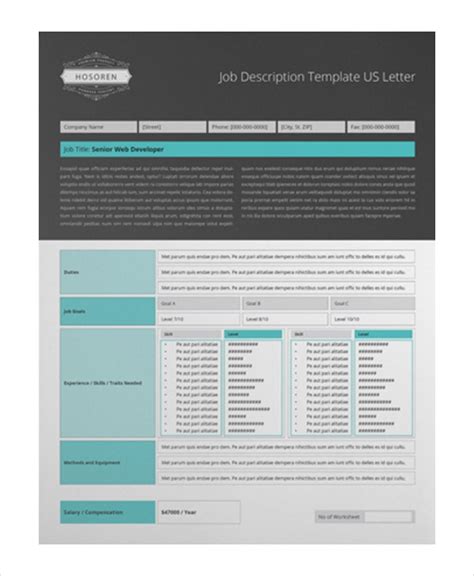 Detailed web designer job description, includes duties, salary, types of job titles and education needs to secure a job as web designer. 9+ Sample Graphic Designer Job Descriptions - PDF, DOC ...