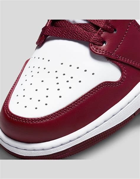 Nike Air Jordan 1 Low Gs “cherrywood Red” 553560 615 Vago24h Chất