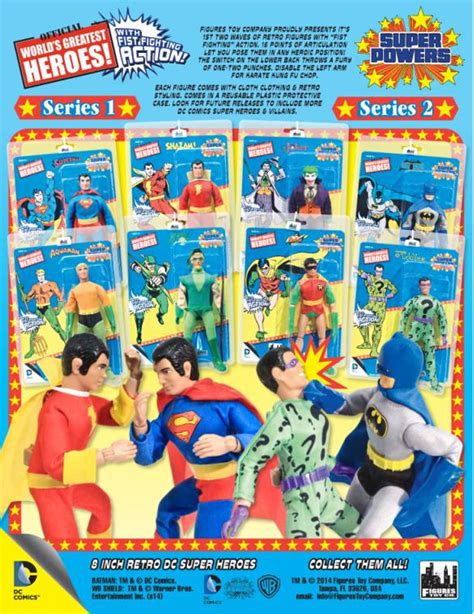 Dc Worlds Greatest Heroes Super Powers Series 2 Set Of 4 Action Figures