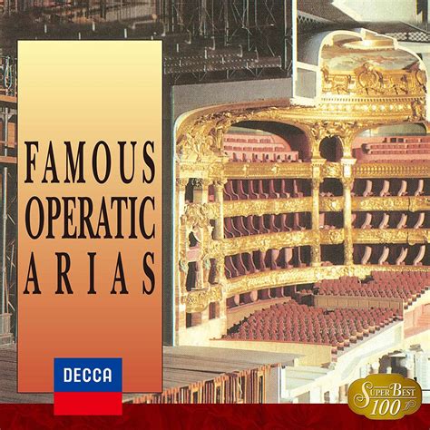 Famous Operatic Arias Uk Cds And Vinyl