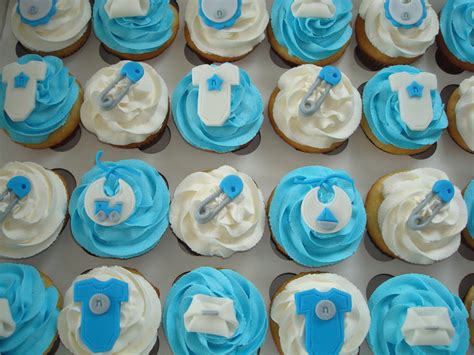 Free shipping on orders over $25 shipped by amazon. Blue & Grey Baby Shower Cupcakes - CakeCentral.com
