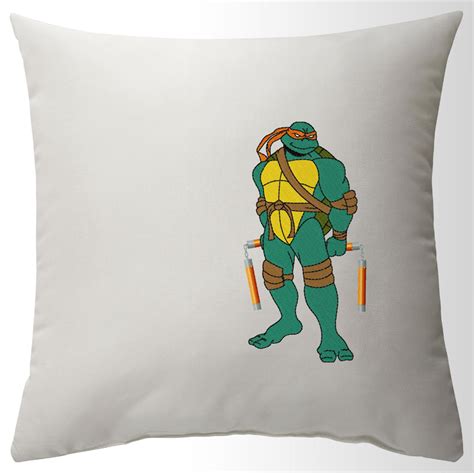 Purchase paintings from michael angelo. TMNT Michelangelo Embroidery Design Teenage Mutant Ninja | Etsy in 2020 | Embroidery designs ...