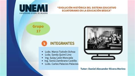 Evolución Histórica Del Sistema Educativo Ecuatoriano En La Educación
