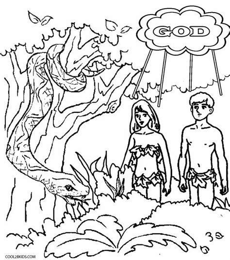 Free printable adam and eve (garden of eden) coloring page | creative resources for elementary art education. Ausmalbilder Adam und Eva - Malvorlagen kostenlos zum ...