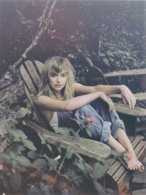 Imogen Poots Takes It Easy In So It Goes Cover Shoot