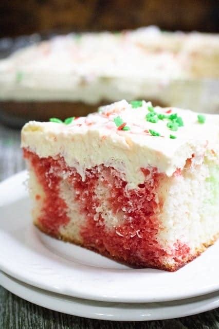 Better than christmas poke cake something swanky 3 3. Christmas Poke Cake - Moore or Less Cooking