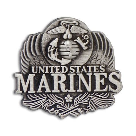 United States Marines Pewter Pin Devil Dog Depot