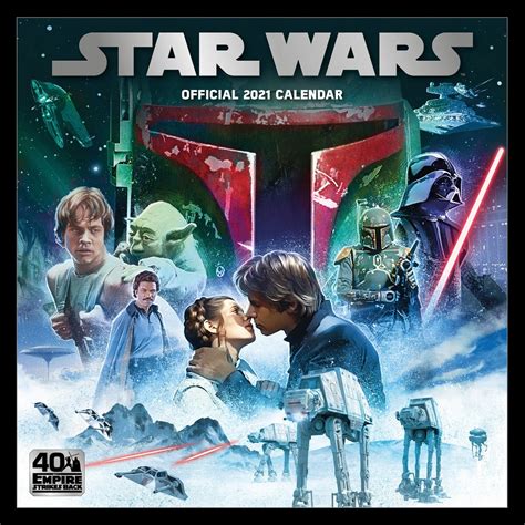 Digging into 2nd fan returns. Star Wars Classic Official 2021 Square Wall Calendar ...