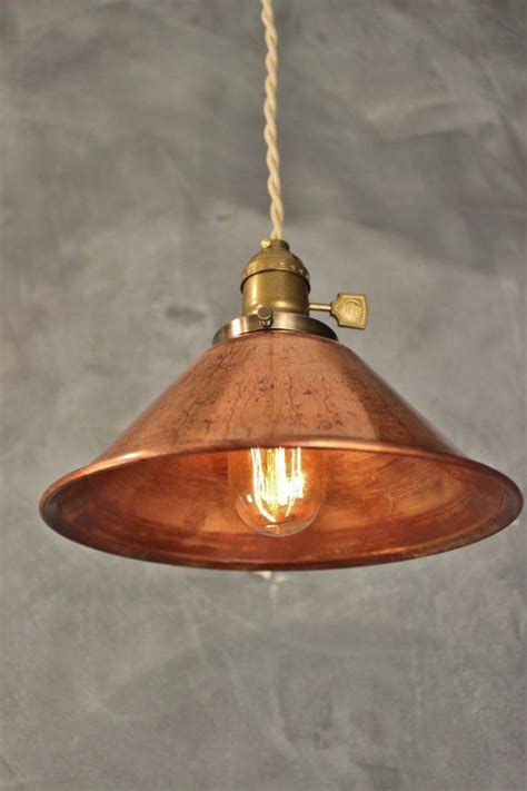 Vintage industrial copper ceiling lamp from daeyang. Weathered Copper Pendant Lamp - Vintage Industrial Hanging ...