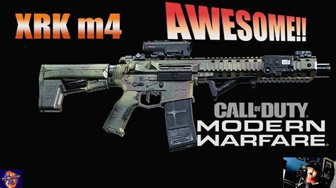 m4a1 xrk m4 best class [modern warfare] youtube