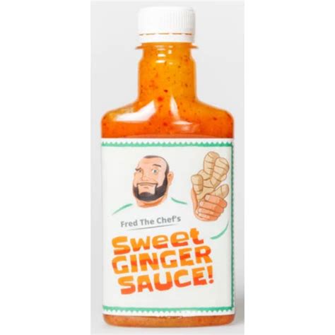 Sweet Ginger Sauce 200ml Fred The Chef Menyno