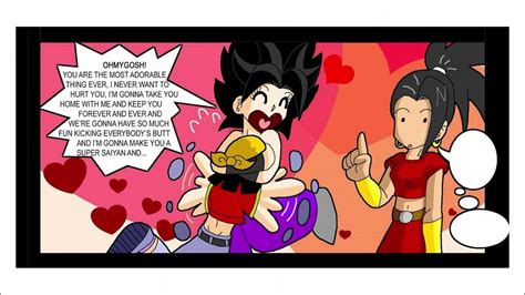 Kale And Caulifla Meet Pan Dragon Ball Super Comic Dub Youtube