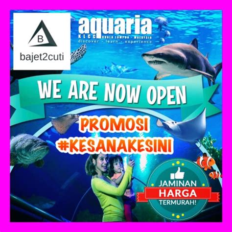 Dive into the world of land and aquatic life here, with these tickets cannot be canceled but offer maximum flexibility. BELI 2 RM2 OFF Aquaria KLCC Ticket Kuala Lumpur (Open ...