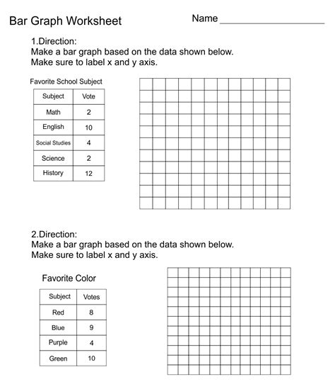 7 Best Images of Free Printable Bar Graph Worksheets - Printable Bar