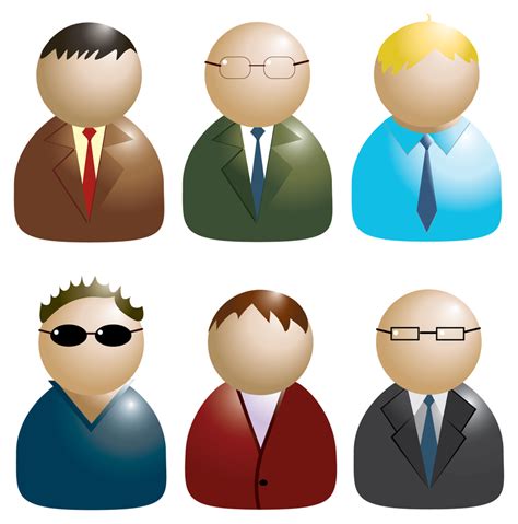 Business People Icon 2 Vector Download