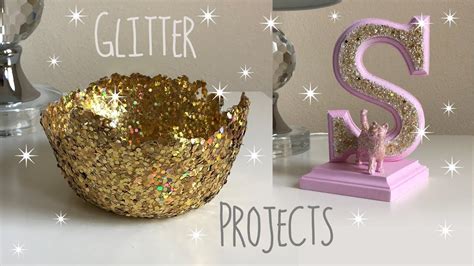 Glitter Projects Diy Youtube