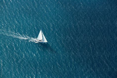 Boat Alone In The Sea By Stocksy Contributor Joaquim Bel Stocksy