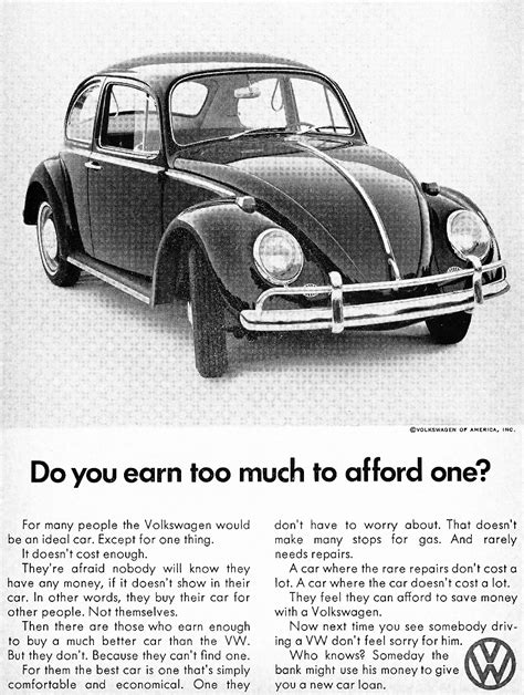 1968 Volkswagen Beetle Ad Classic Cars Today Online