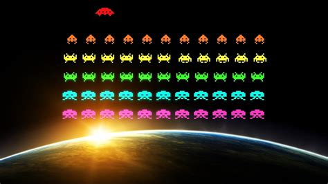 Hd retro gaming (82 wallpapers). Space Invaders Wallpaper (76+ images)