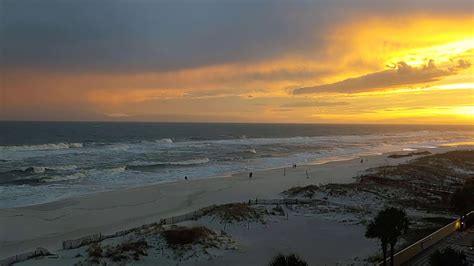 Orange Beach Sunset On January 11 2020 Youtube