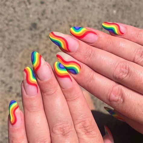 rainbow nail art ideas for pride month by l oréal rainbow nails design rainbow