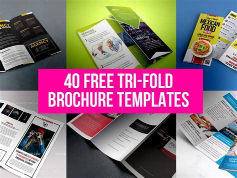 Canva's free, printable brochure templates allow you to create your own pamphlets in minutes. 40 Free Tri-fold Brochure Templates | free psd | UI Download