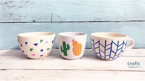 Diy Crafts Women Acrylic Painted Coffee Mugs That Wont Wash Away