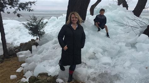 How deep is lake winnebago? Ice shoves on Lake Winnebago | WLUK