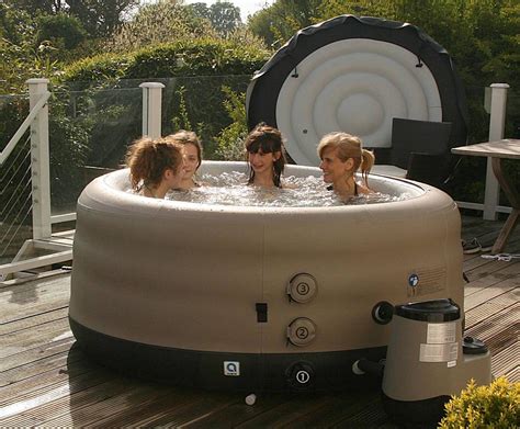 Grand Rapids Hot Tub Extra Deep 4 Person Inflatable Portable