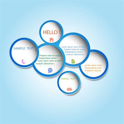 Trendy Web Design Bubble Stock Vector Illustration Of Connect 25343283