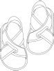 Some of the coloring page names are shoe use the outline for crafts creating stencils scrapbooking and pictures of ballet slippers shape and object patterns for. High heel sandals coloring pages | Download Free High heel ...