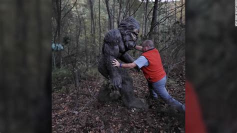 A Missing Sasquatch Statue Was Just Found Alone In The Woods Cnn Travel