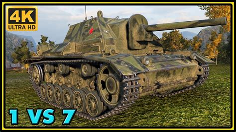 Su 76i 11 Kills 23k Damage 1 Vs 7 World Of Tanks Gameplay