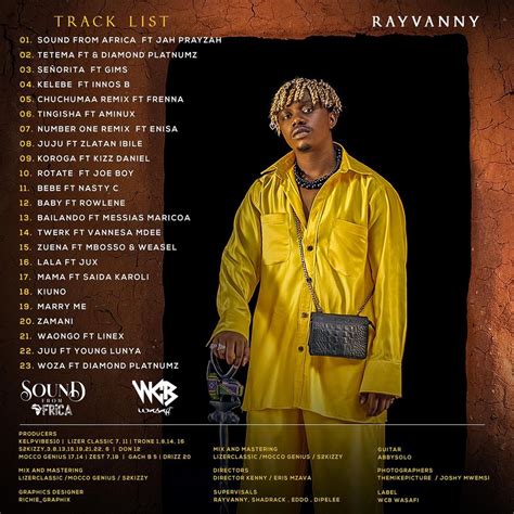 Rayvanny Dropped Sound From Africa With Stellar Features