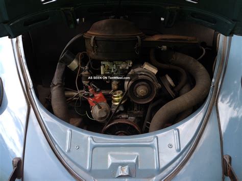 1960 Vw Volkswagen Beetle Convertible Classic