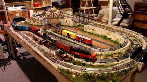Franks Small 027 Scale Layout For O Scale Train 2018 Youtube