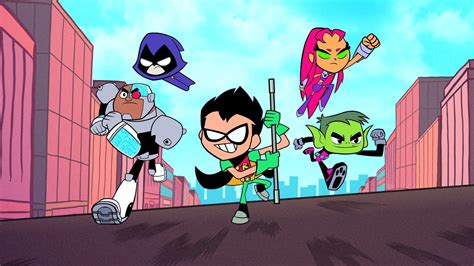 teen titans go in and out