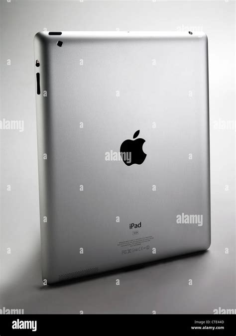 An Ipad Rear View Showing Apple Logo Stock Photo Alamy