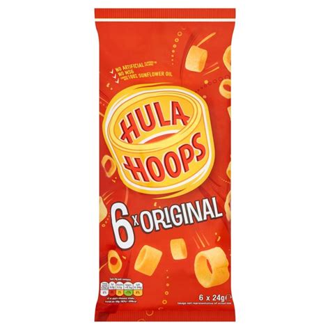 Hula Hoops Original Multipack Crisps 6 Pack Morrisons