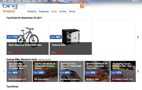 Smart Move Bing Sticks With Daily Deal Aggregator Instead
