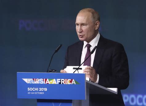 Putin Aims To Boost Moscows Clout With Russia Africa Summit