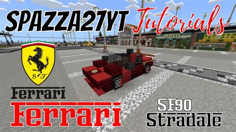 Sep 06, 2020 · downloads: Minecraft Ferrari SF90 Stradale Tutorial - YouTube