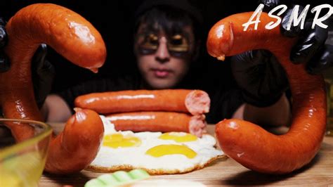 Asmr Kielbasa Sausage Extreme Eating Sounds