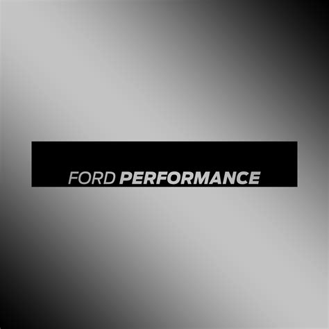 Ford Performance Ivd Vinyl Co
