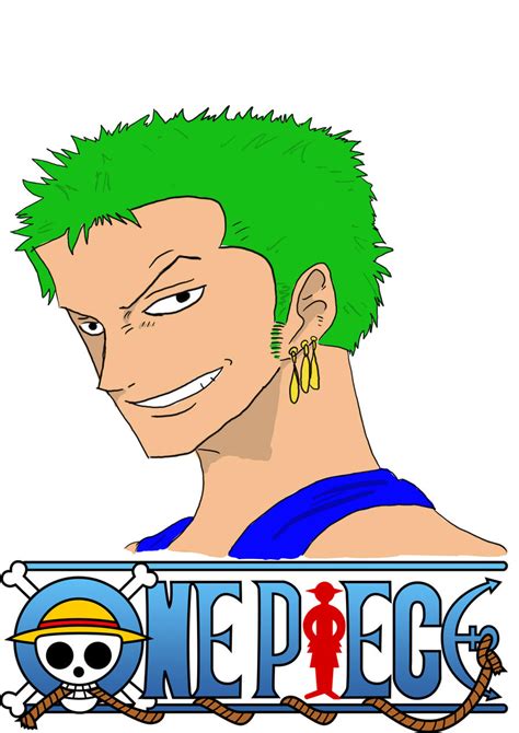 One Piece Zoro Smile By G Manbg On Deviantart