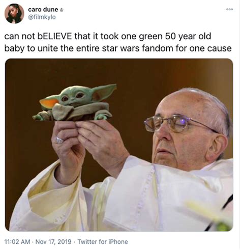 Baby Yoda Memes The Best Reactions To The Mandalorian Character