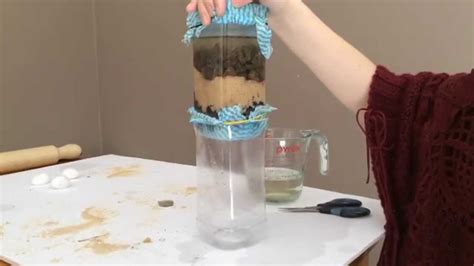 How To Make A Water Filter For A School Project School Walls
